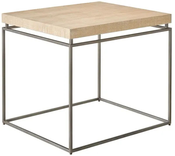 Makena End Table, Natural Oak