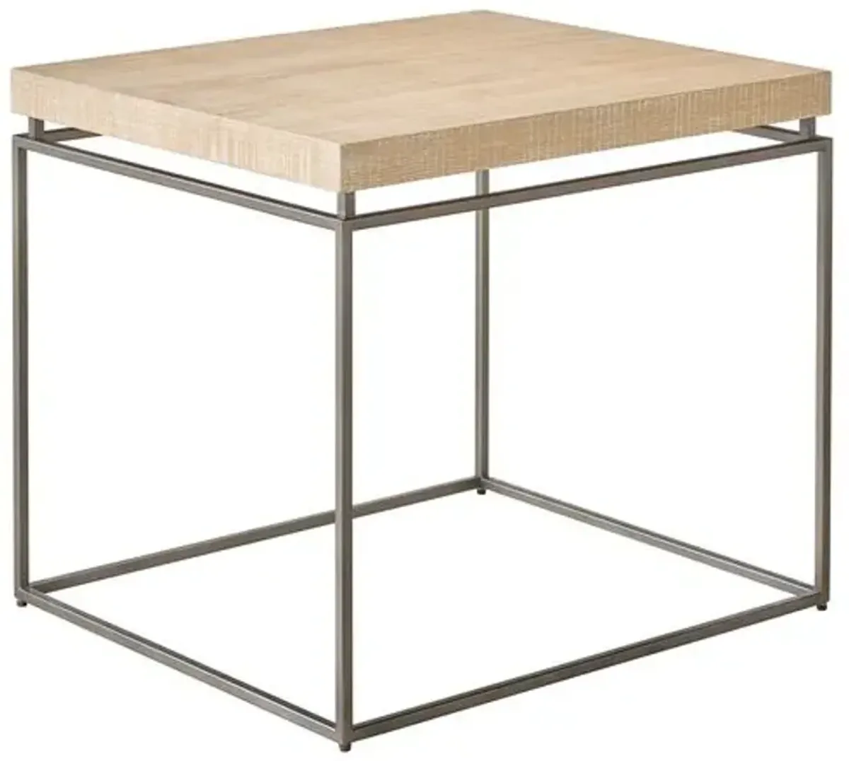 Makena End Table - Natural Oak - Brown