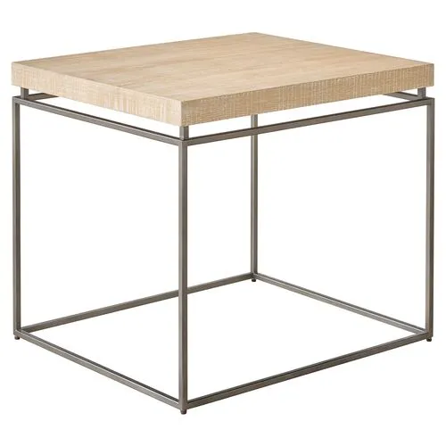 Makena End Table - Natural Oak - Brown