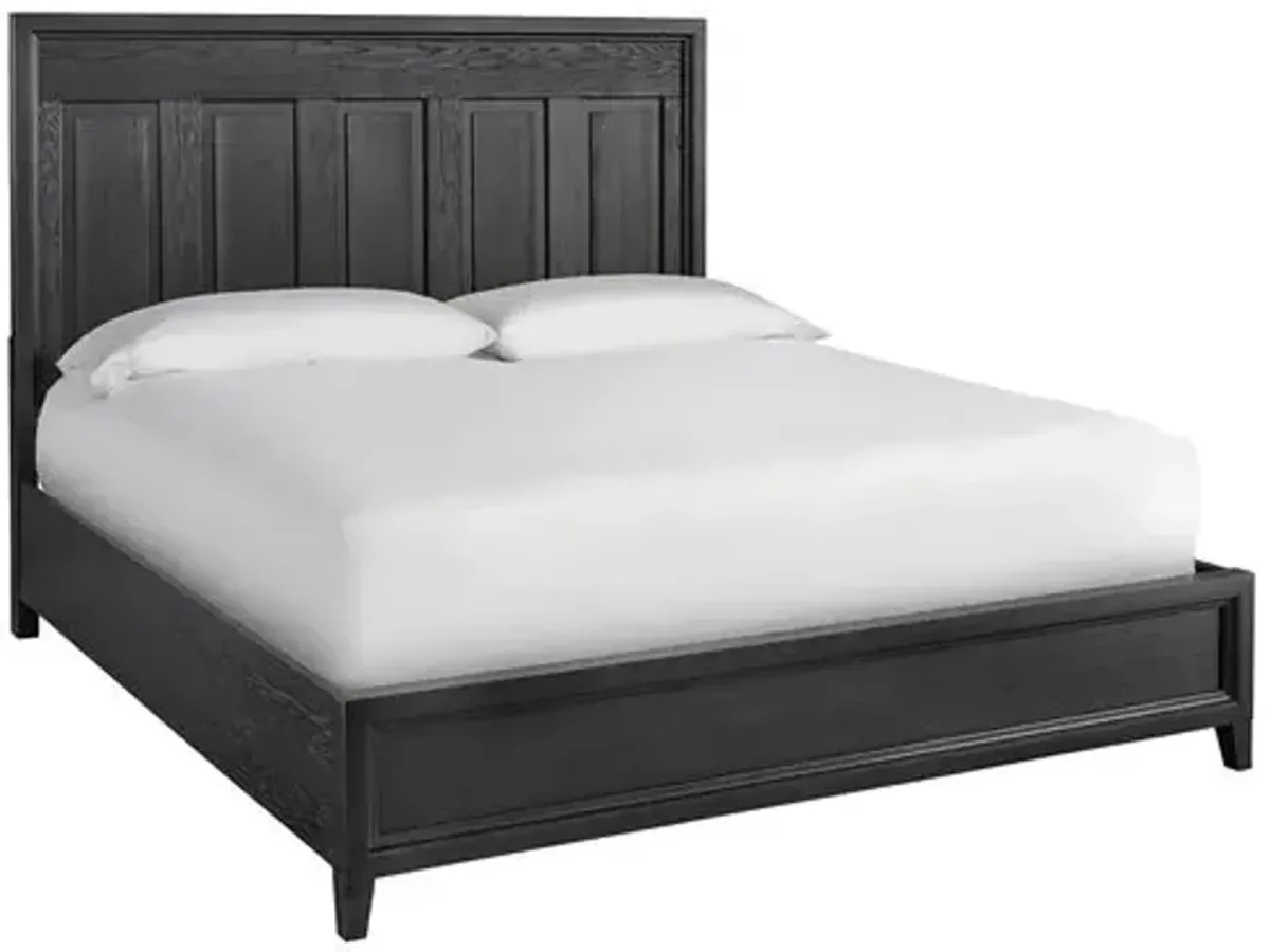 Makena Bed - Charcoal - Gray