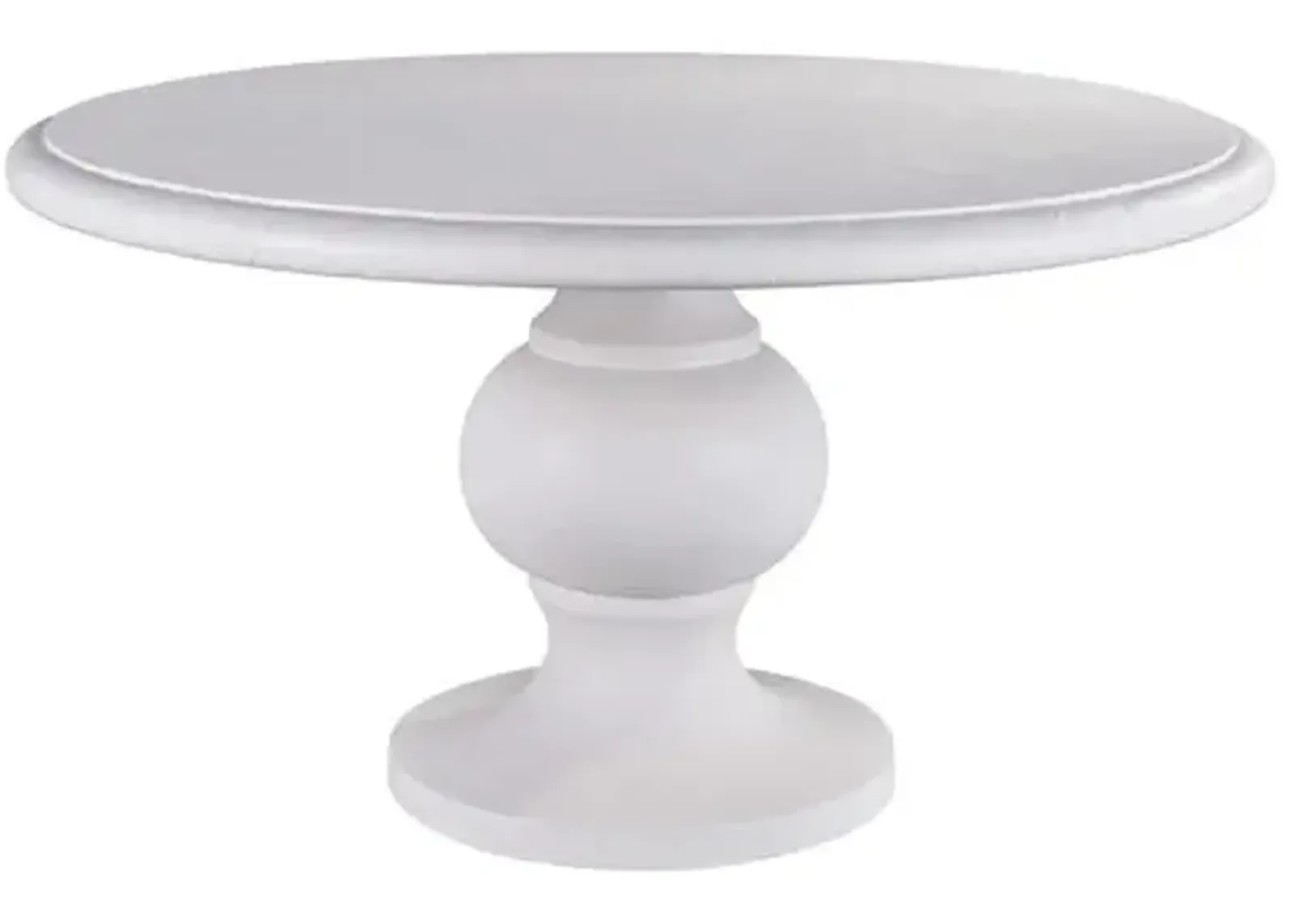 Coastal Living Martinique 54" Outdoor Round Dining Table - White