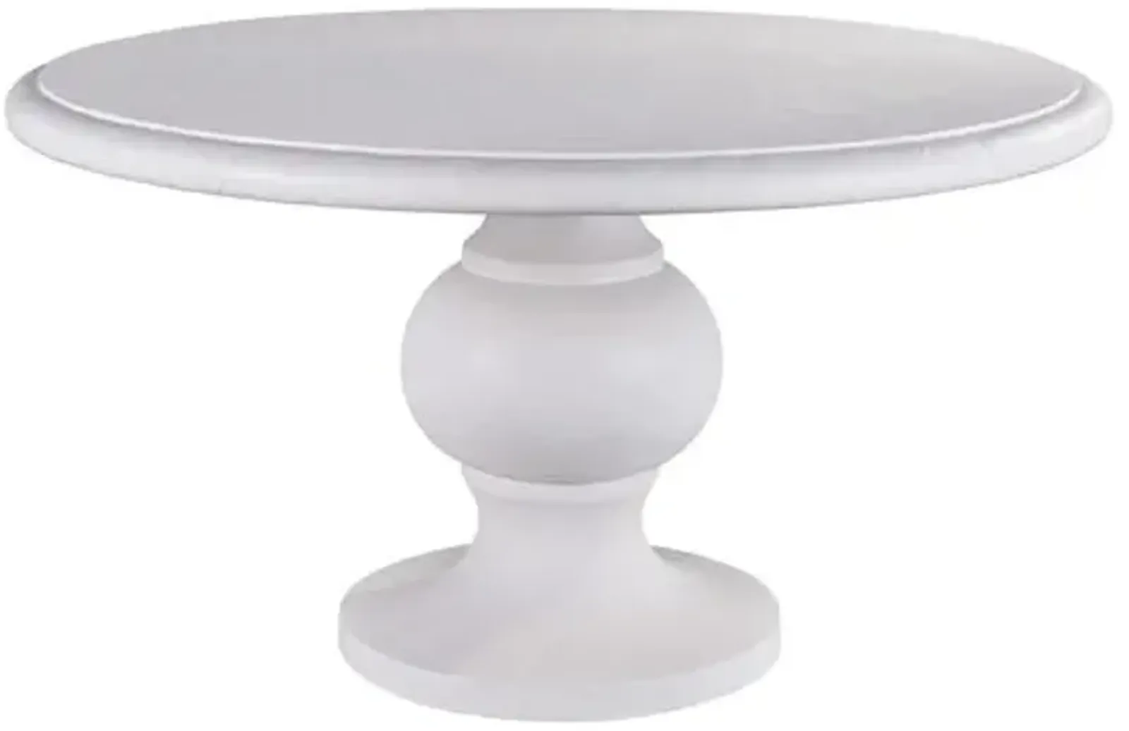 Coastal Living Martinique 54" Outdoor Round Dining Table - White