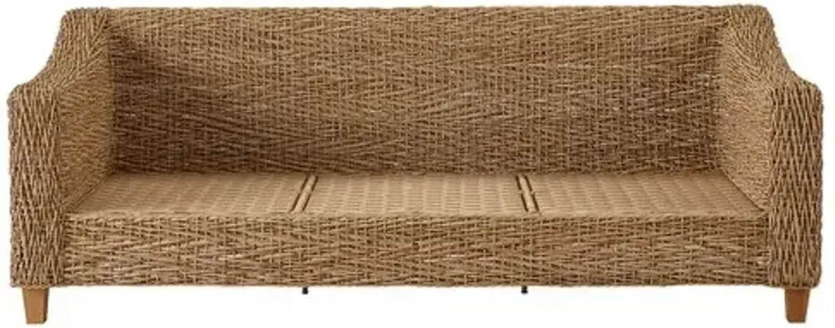 Coastal Living Keoni Outdoor Sofa - Natural/White