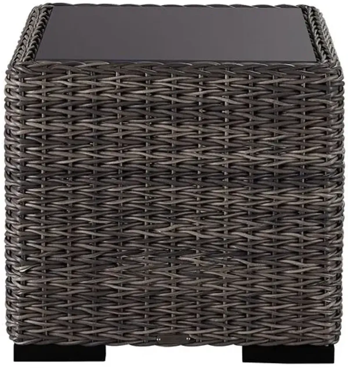 Coastal Living Kazemi Outdoor Wicker End Table - Brown