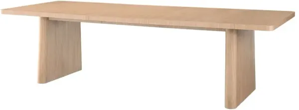 Avani Extension Dining Table, Natural Oak
