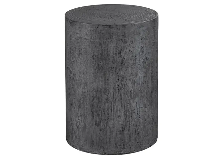 Coastal Living Hani Outdoor Concrete Side Table - Gray