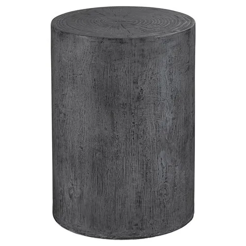 Coastal Living Hani Outdoor Concrete Side Table - Gray