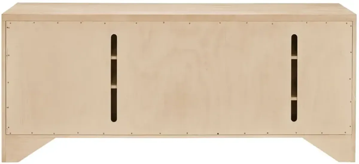 Makena Credenza, Natural Oak