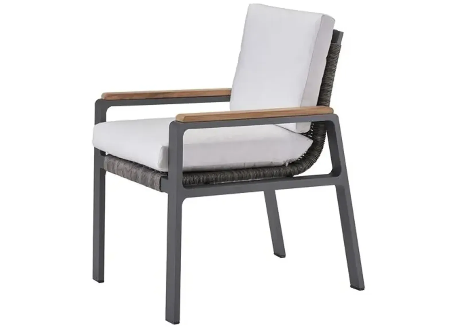 Coastal Living Cassian Outdoor Dining Chair - Black