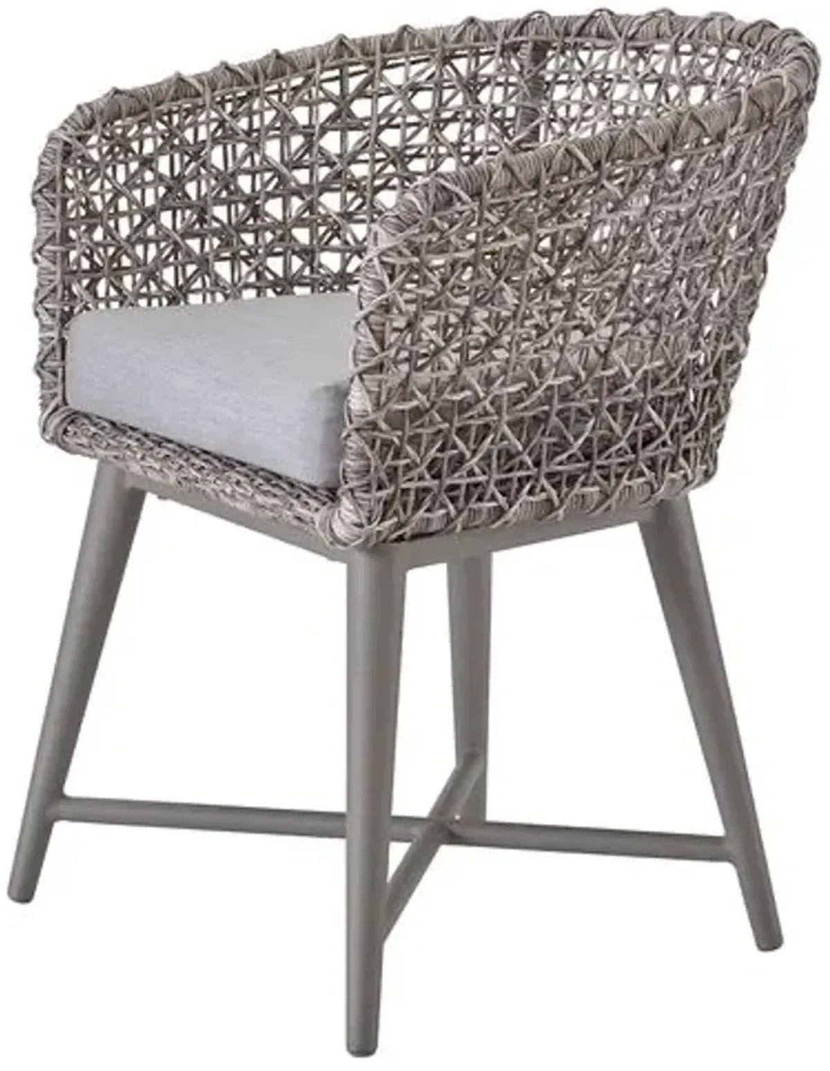 Coastal Living Merrick Outdoor Dining Chair - Gray