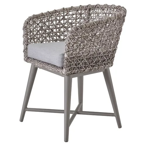 Coastal Living Merrick Outdoor Dining Chair - Gray