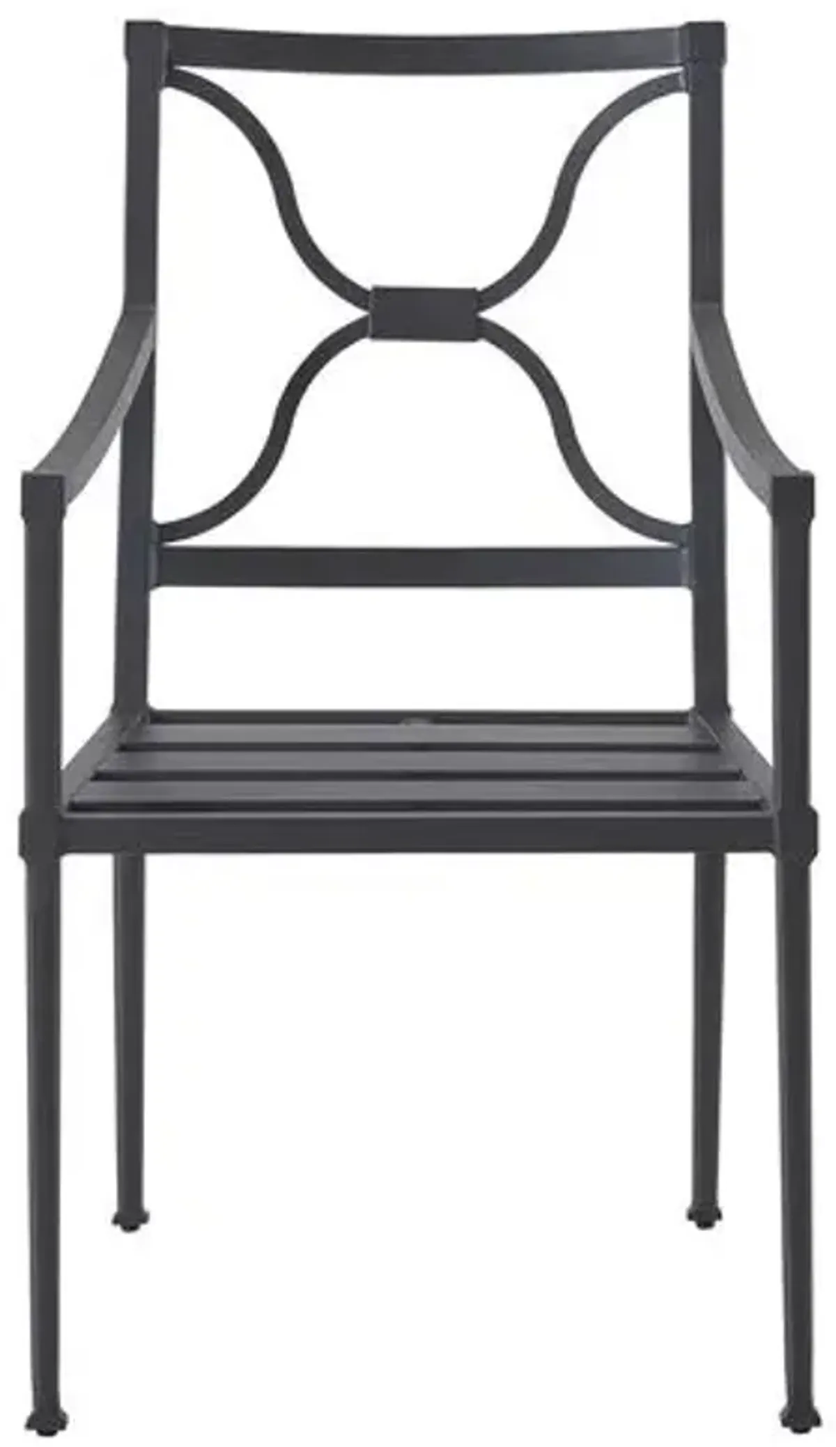 Coastal Living Izaiah Outdoor Dining Chair - Black/White