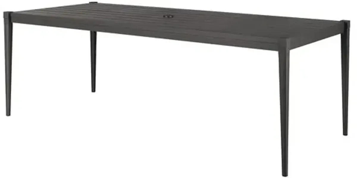 Coastal Living Izaiah Outdoor Dining Table - Black