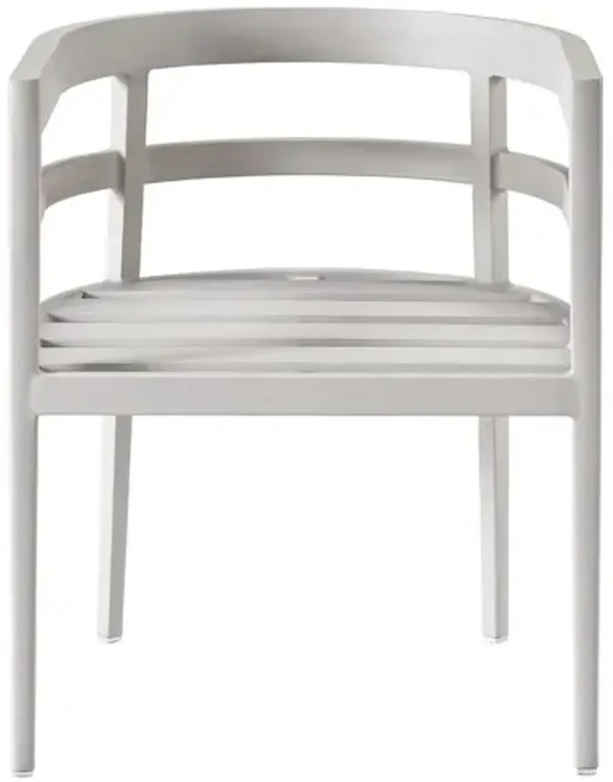 Coastal Living Keegan Outdoor Dining Chair - White/Gray