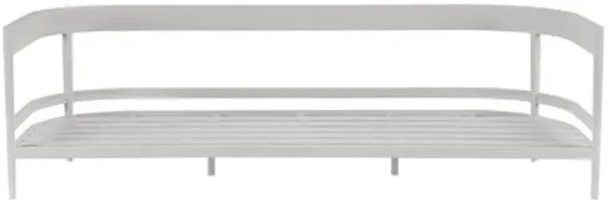 Coastal Living Keegan Outdoor Sofa - White/Gray