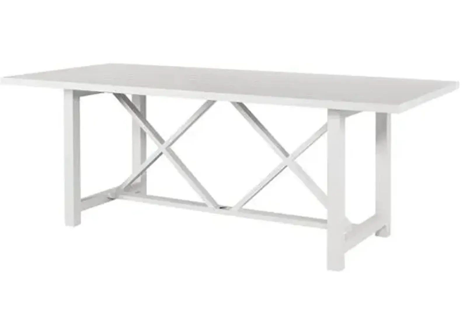 Coastal Living Cosette Outdoor Dining Table - White