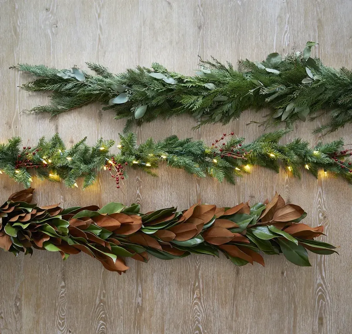 Pine Garland 72" Green - Faux