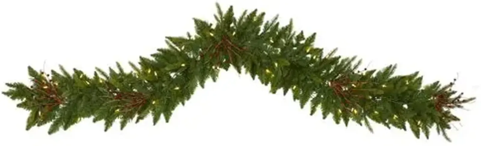 Pine Garland 72" Green - Faux