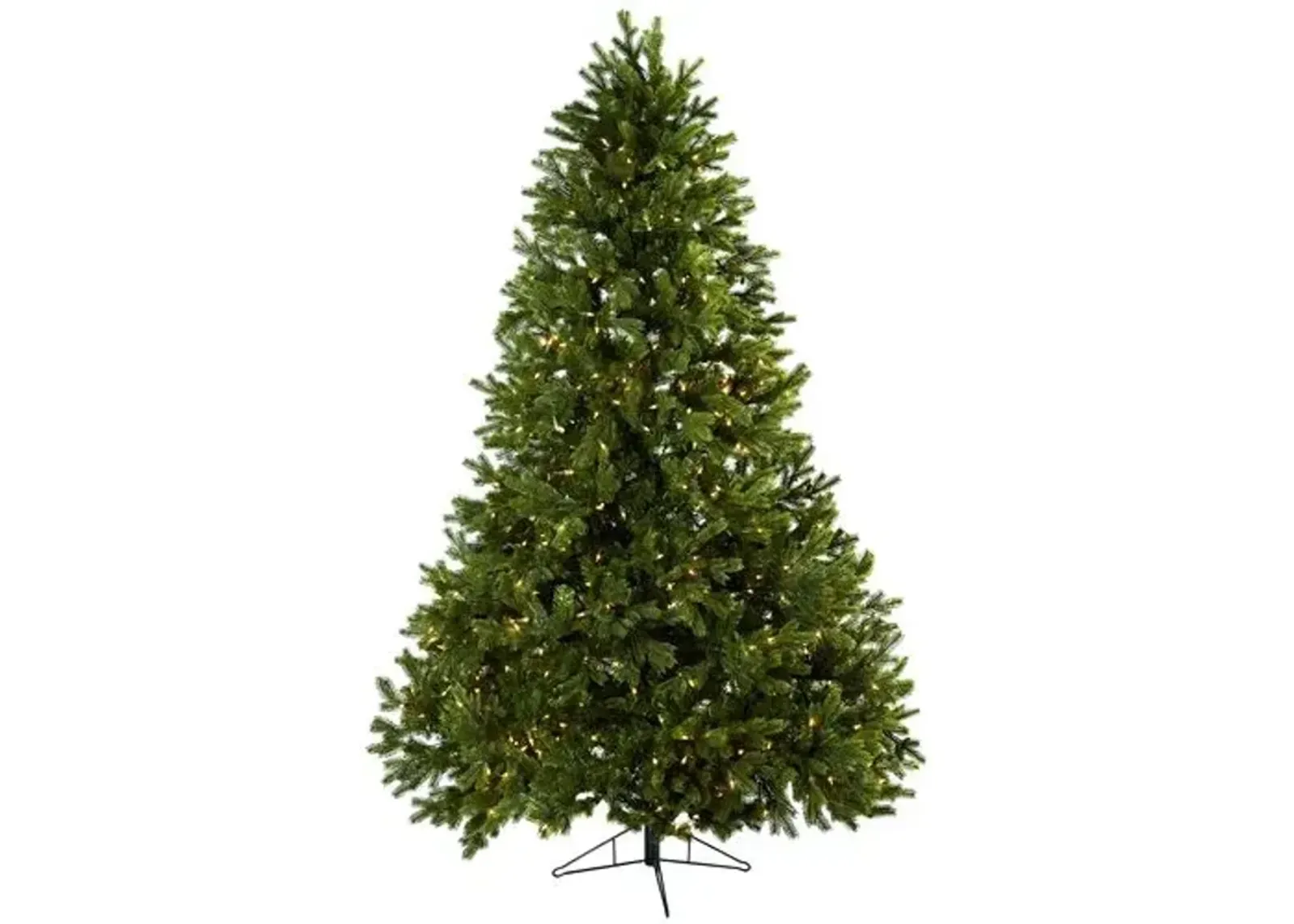 Fir Christmas Tree 7.5ft,Faux - Green