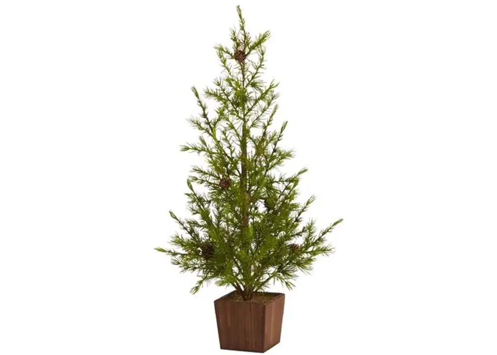 Pine Christmas Tree 28in - Faux - Green