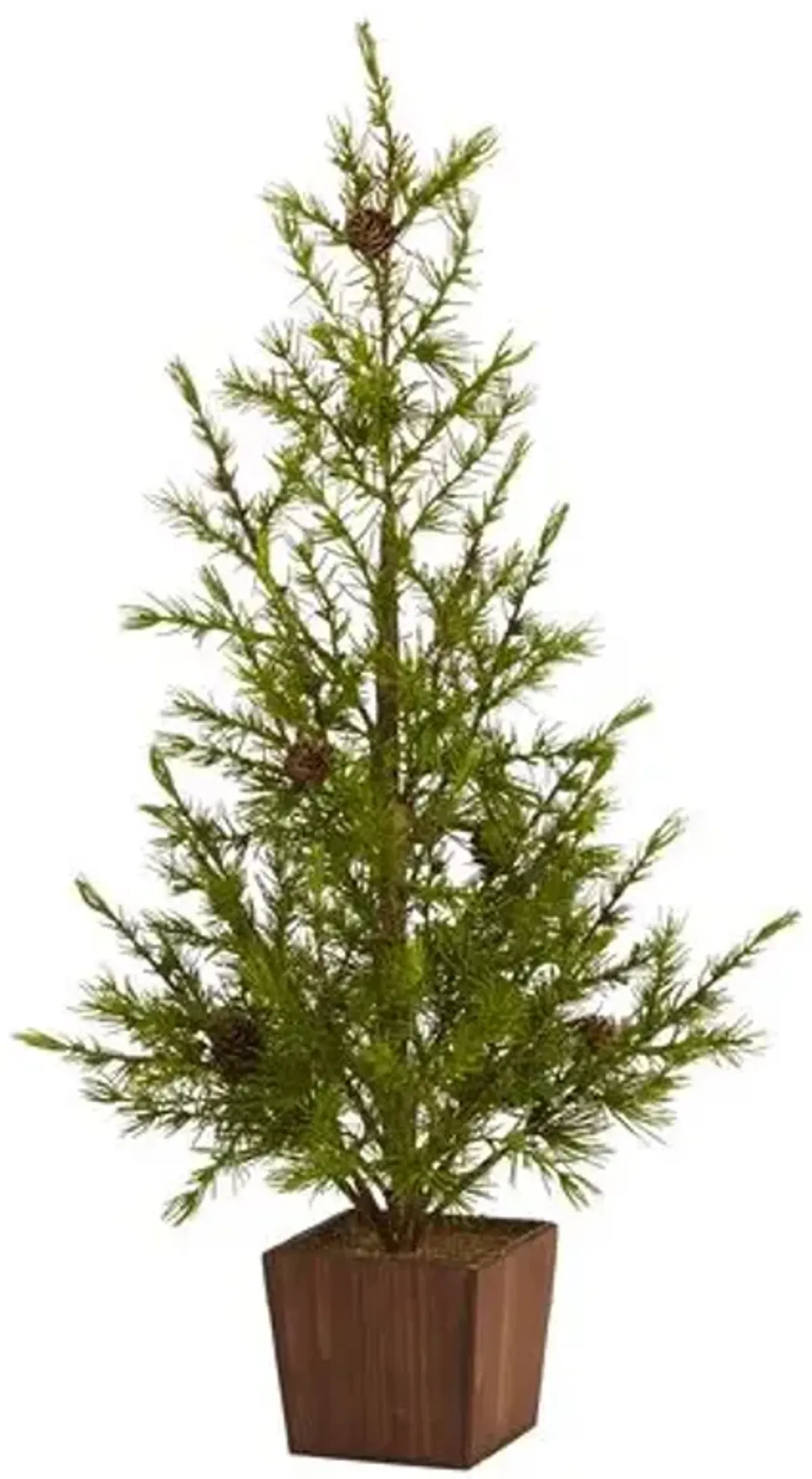 Pine Christmas Tree 28in - Faux - Green