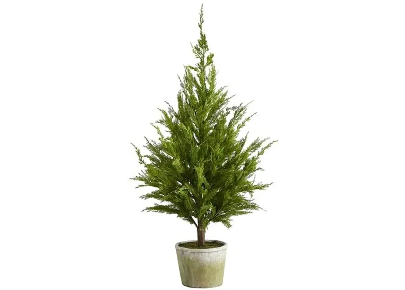 Cedar Christmas Tree 3.5' - Faux - Green