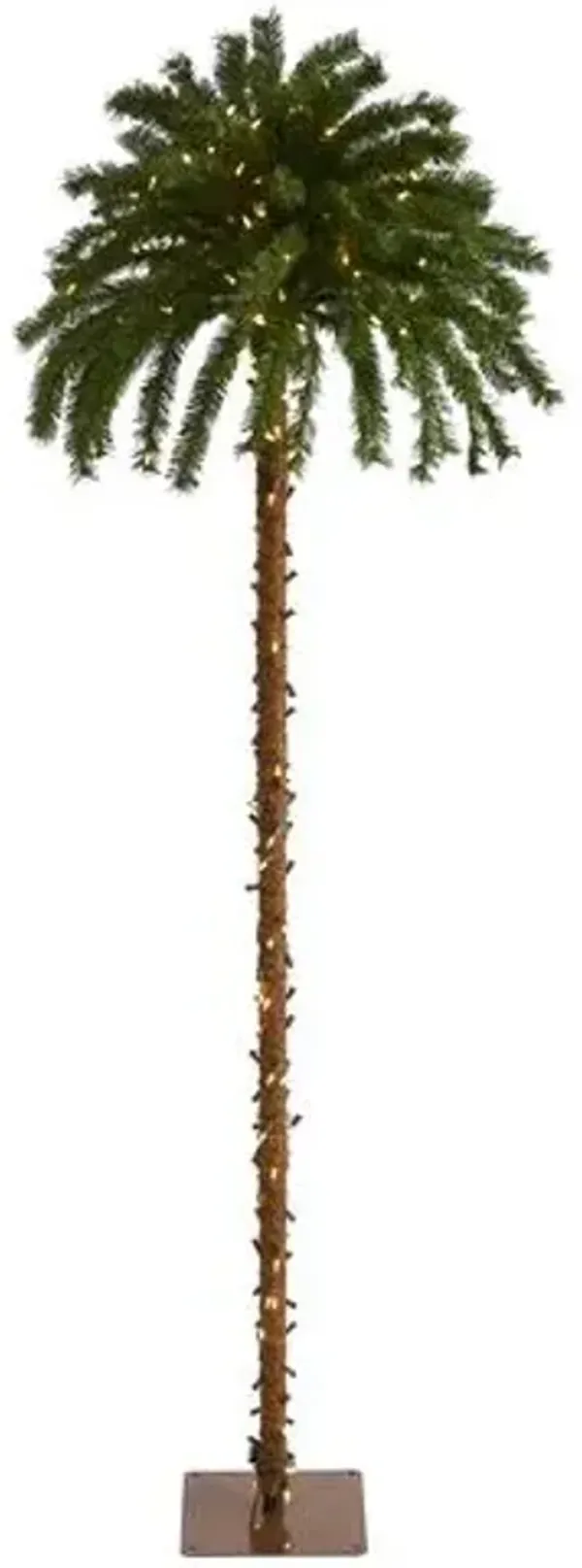 Palm Christmas Tree 7' - Faux - Green