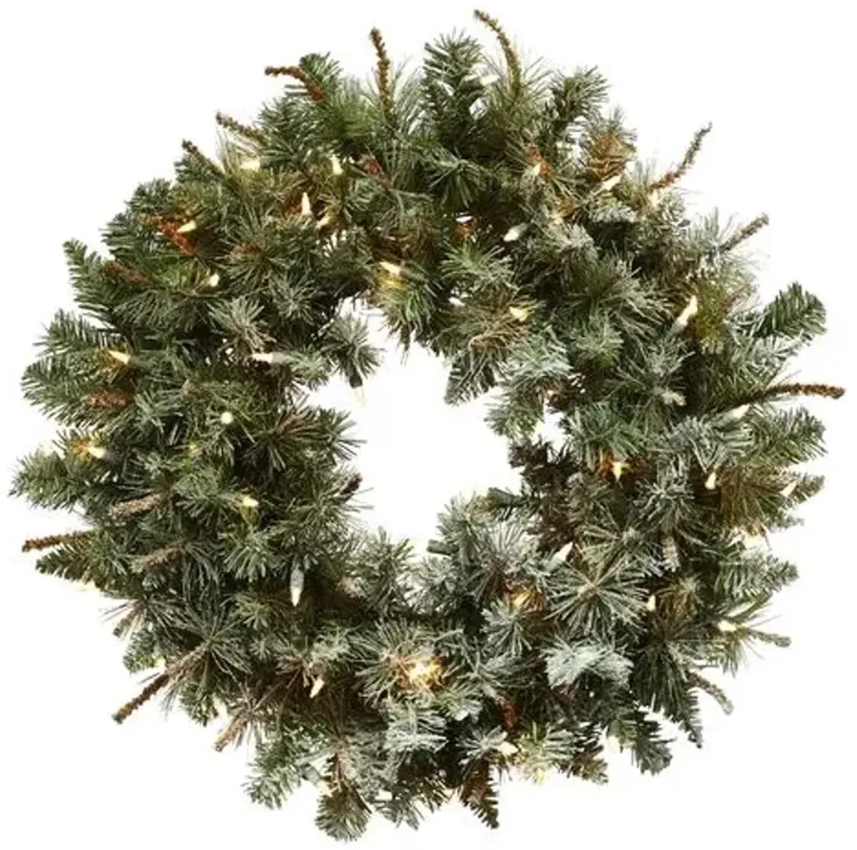 Pine Wreath 30in. Green - Faux