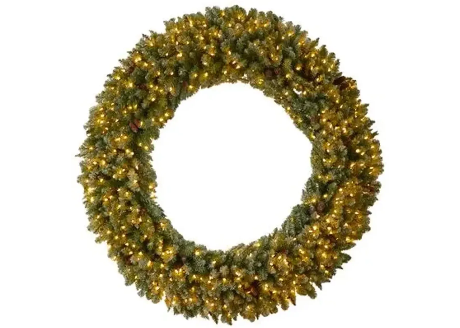 Pine Wreath 6' Green - Faux