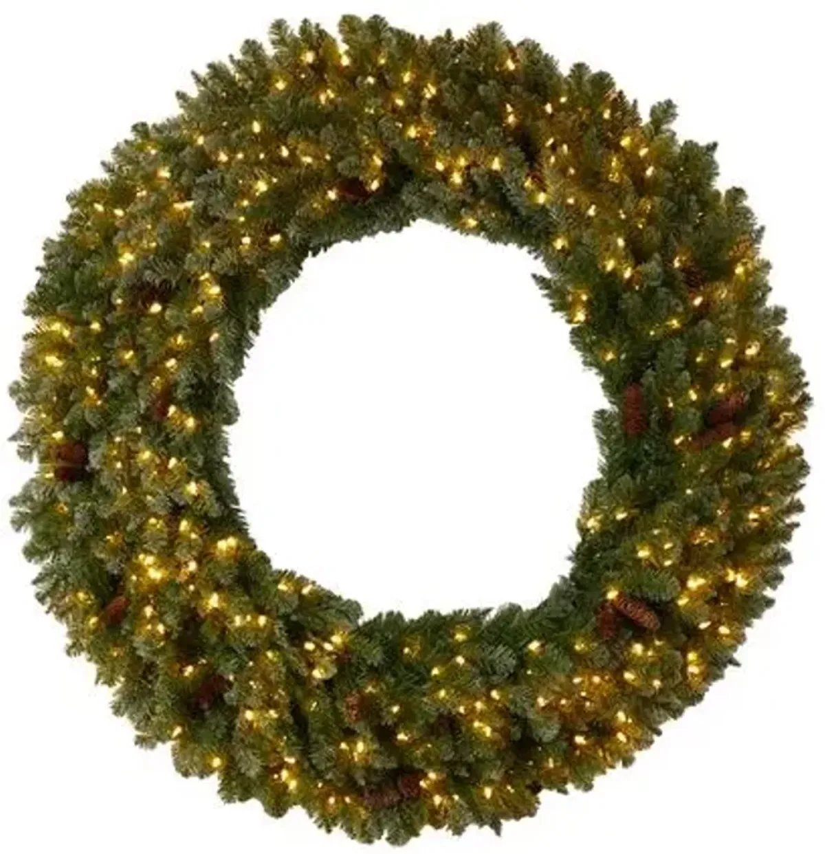 Pine Wreath 5' Green - Faux