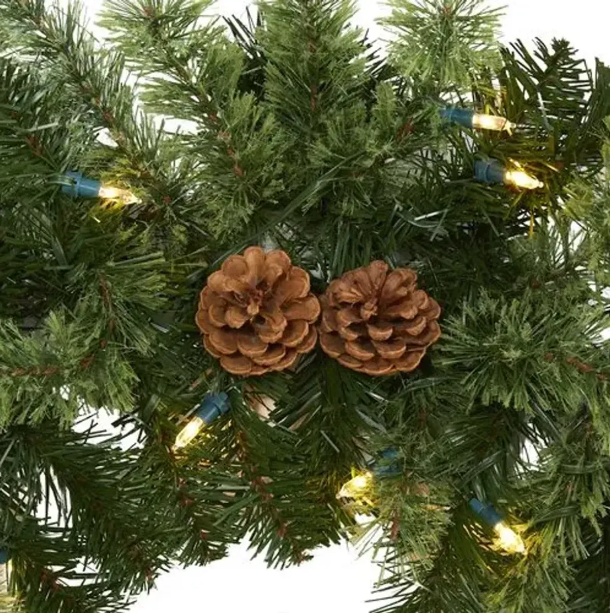 Pine Garland 72" Green - Faux