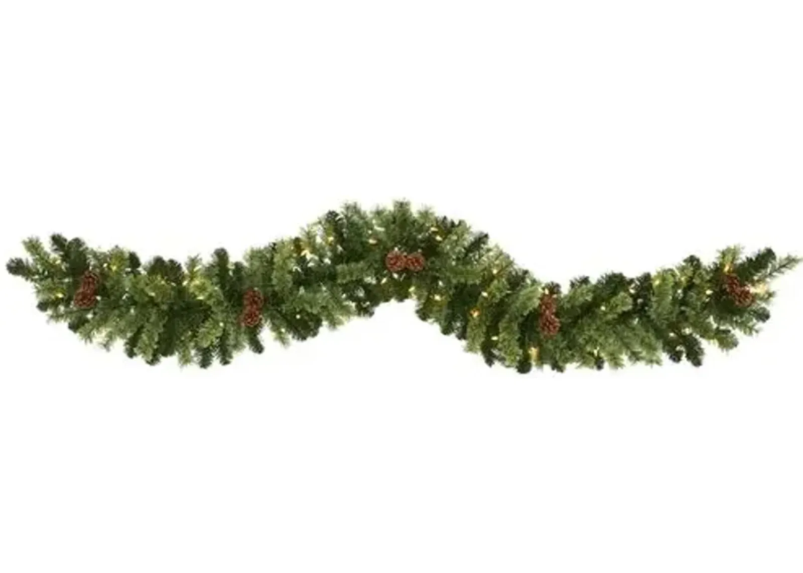 Pine Garland 72" Green - Faux