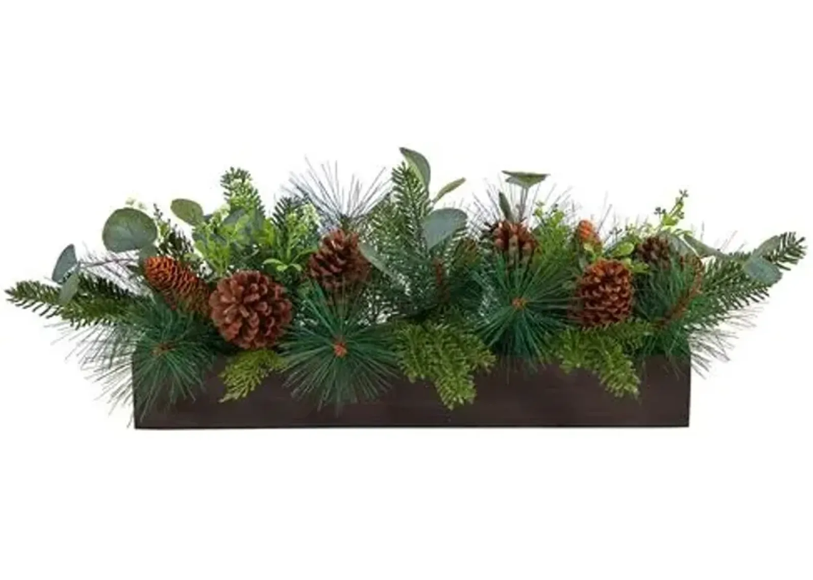 Faux 10in Greenery Arrangement