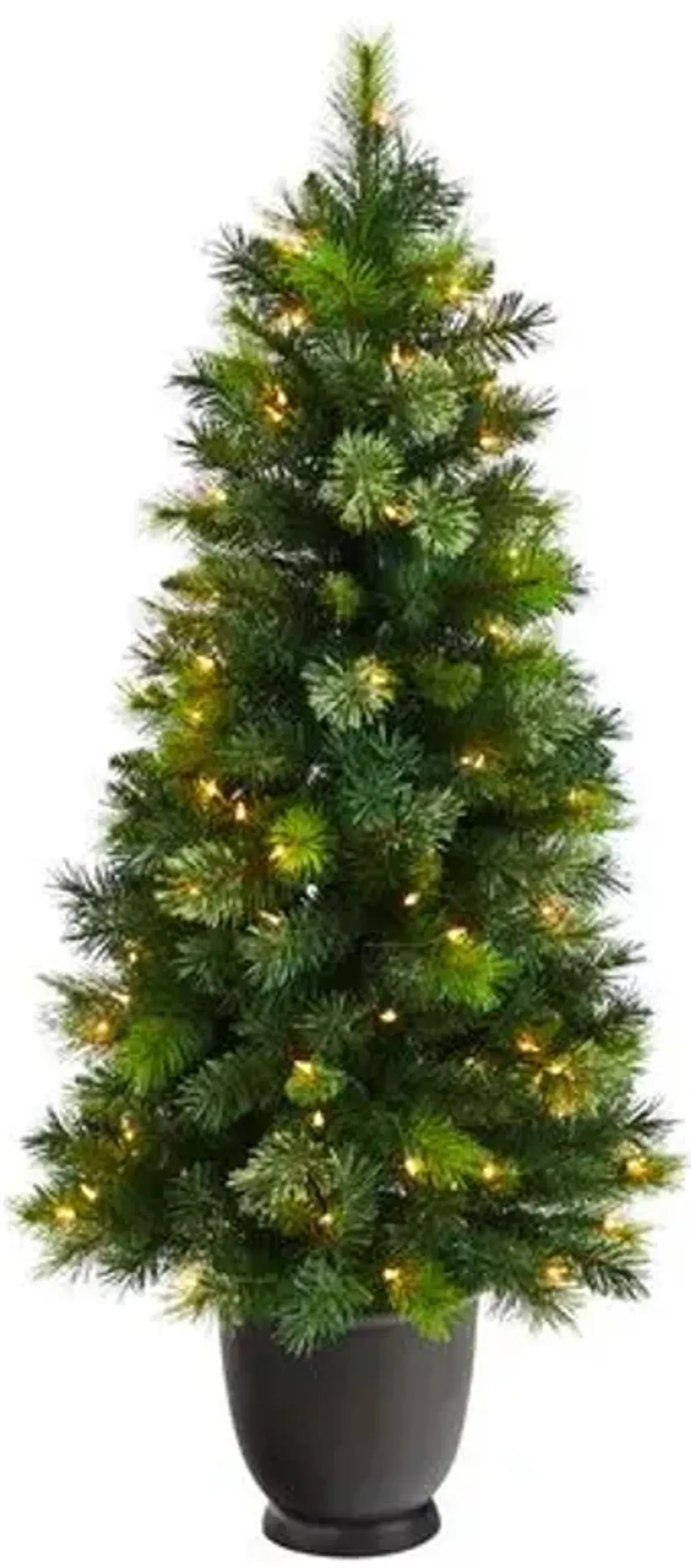 Faux 54in Pine Christmas Tree - Green