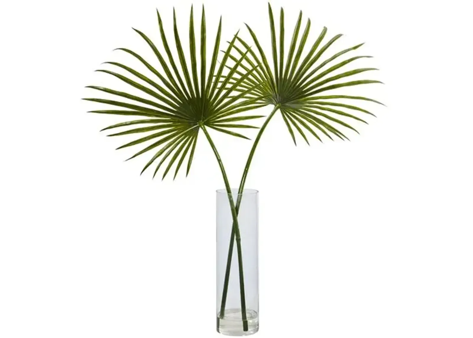 Faux Palm Floral Arrangement - Green