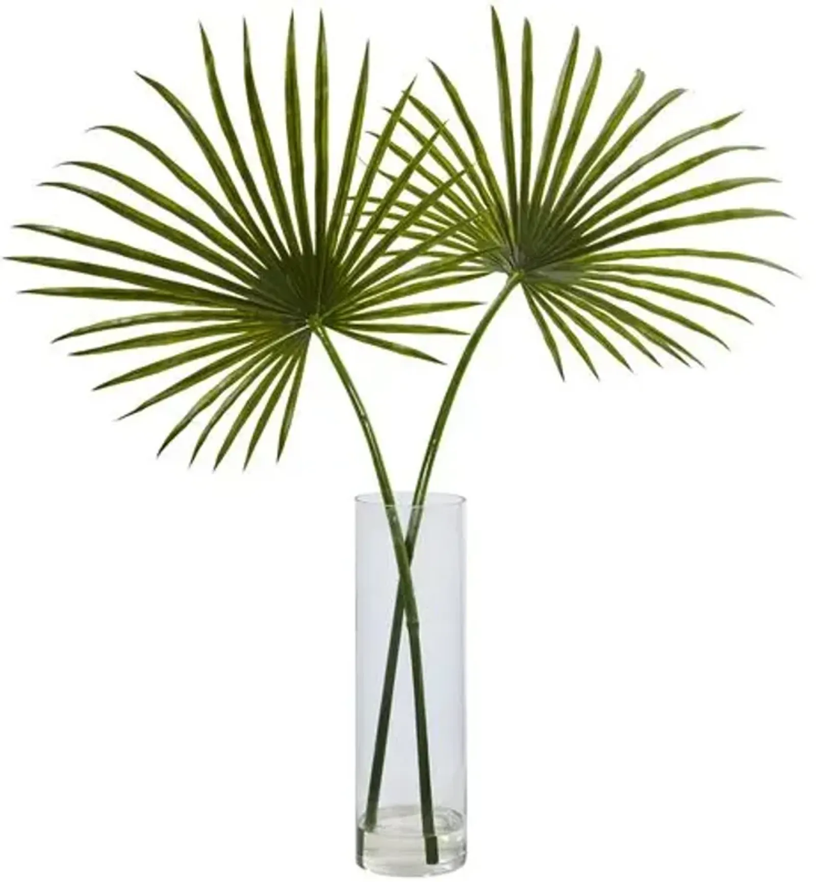 Faux Palm Floral Arrangement - Green