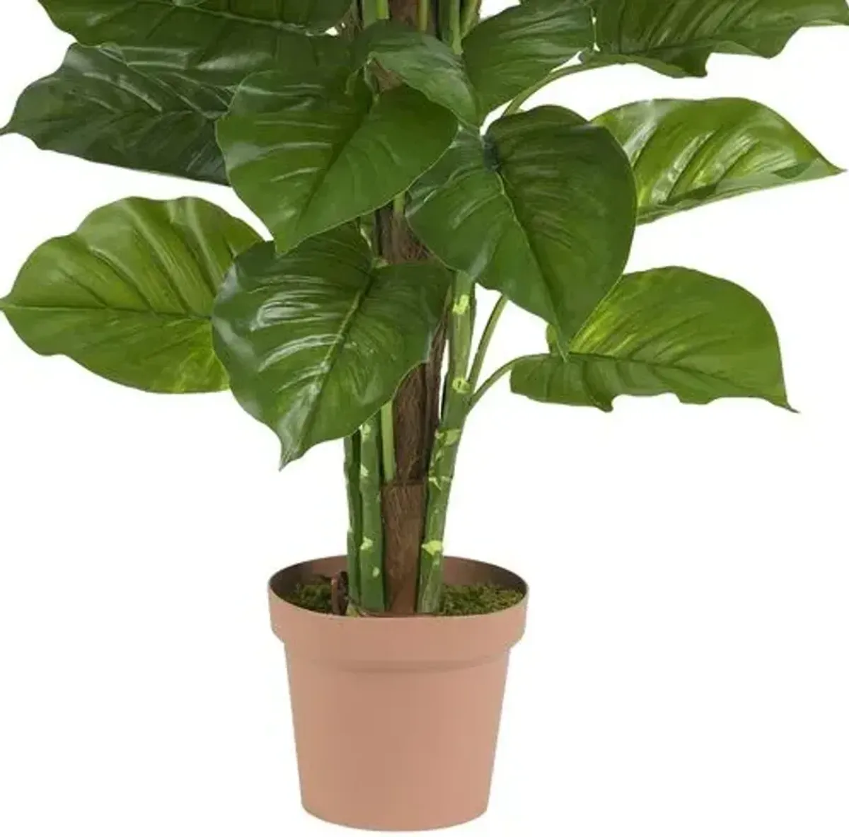 Faux Philodendron Plants - Green