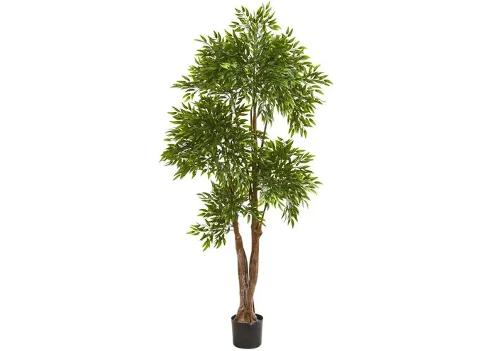 Faux Ruscus Tree 69in. - Green