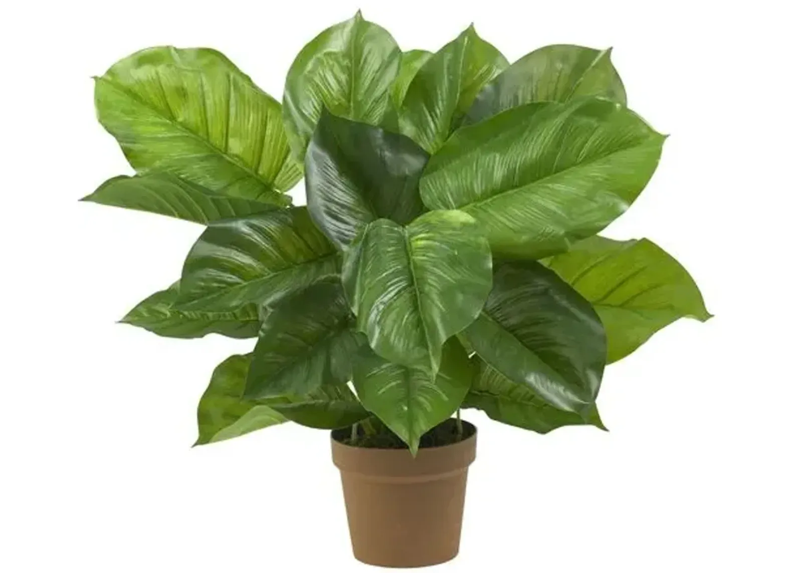 Faux Philodendron Plant 27in. - Green