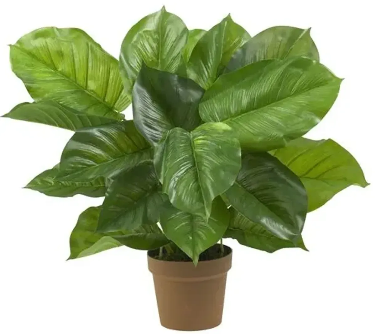 Faux Philodendron Plant 27in. - Green