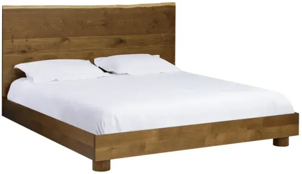 Lyon Live Edge Oak Bed