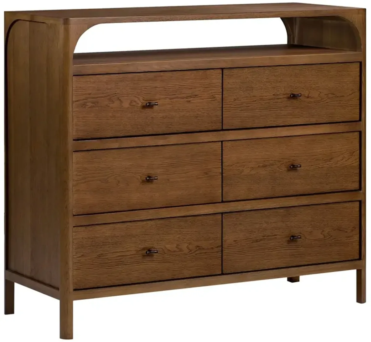 Hugo 6-Drawer Oak Dresser