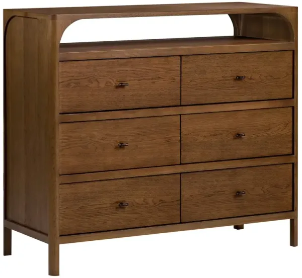 Hugo 6-Drawer Oak Dresser