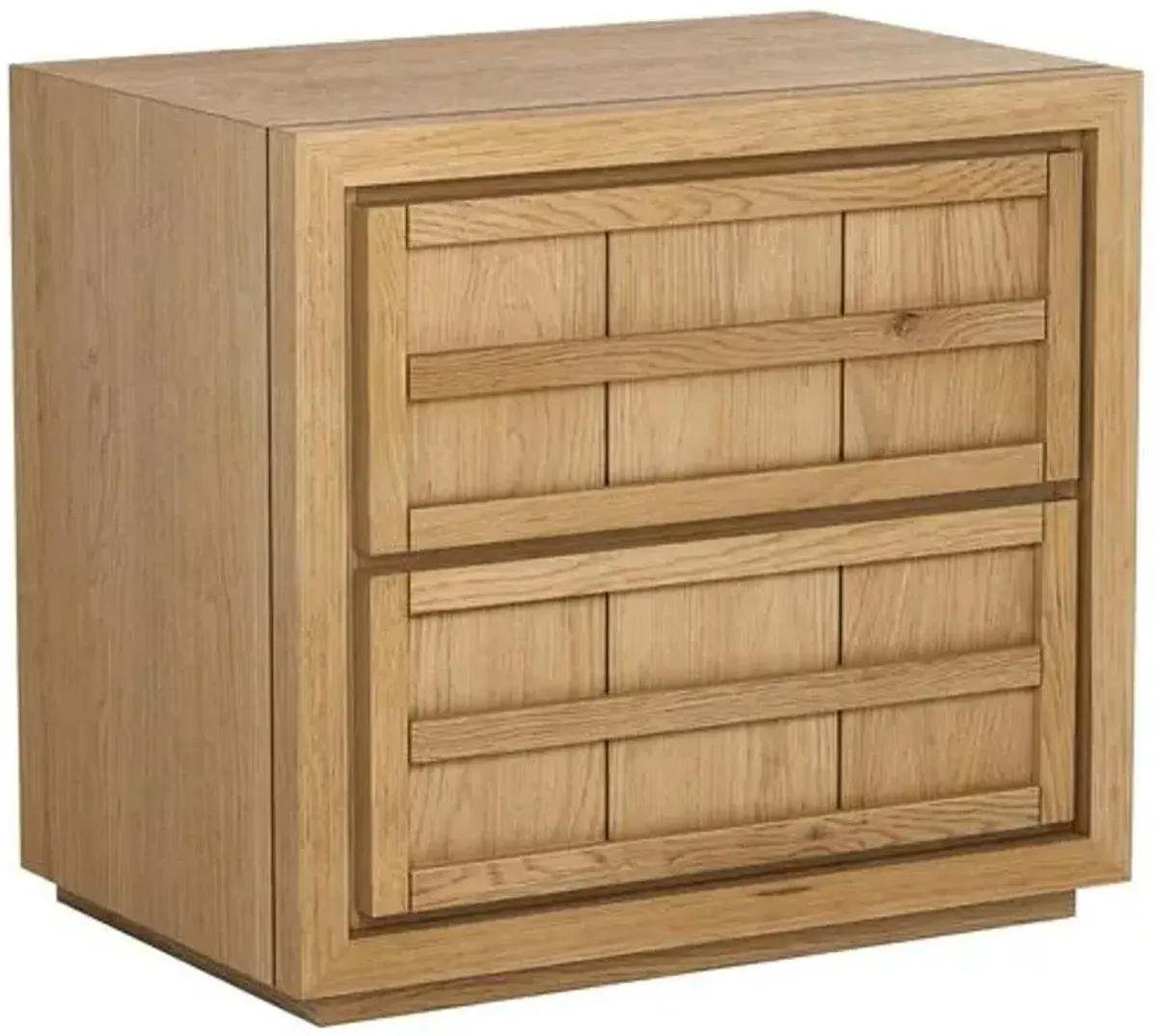 Kuba Oak Nightstand - Natural - Tulsi Home