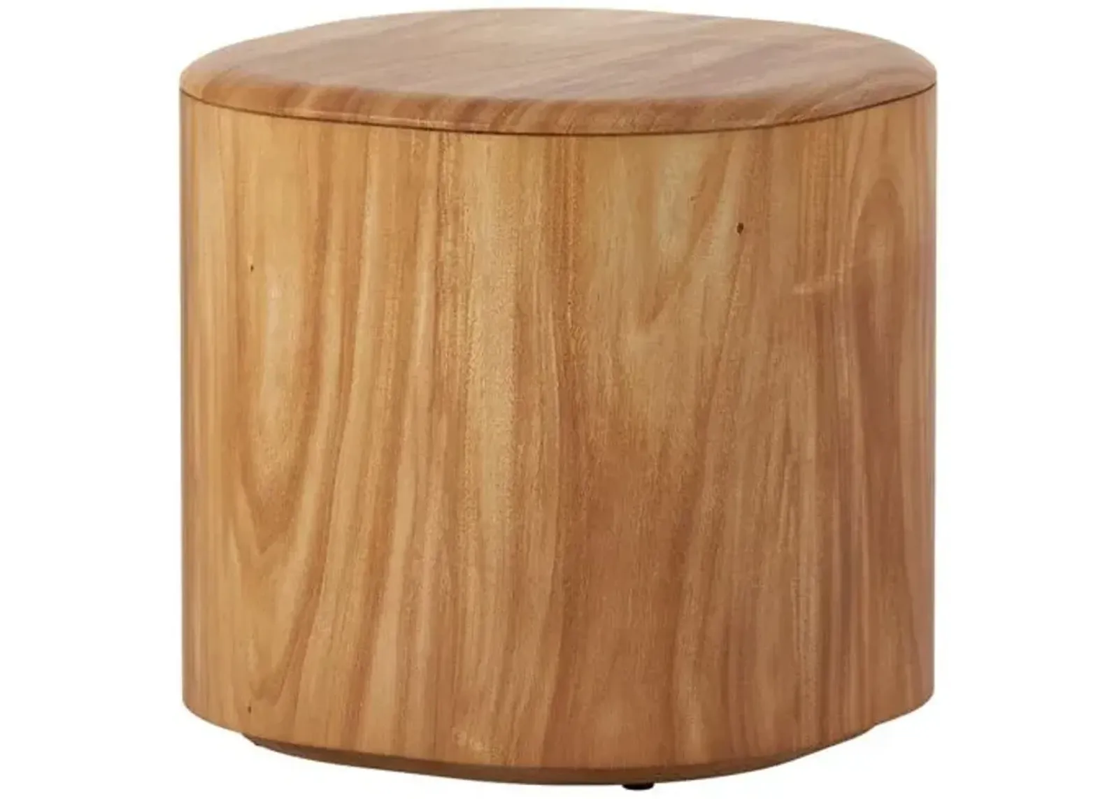 Malo Side Table - Natural Guanacaste - Tulsi Home - Brown