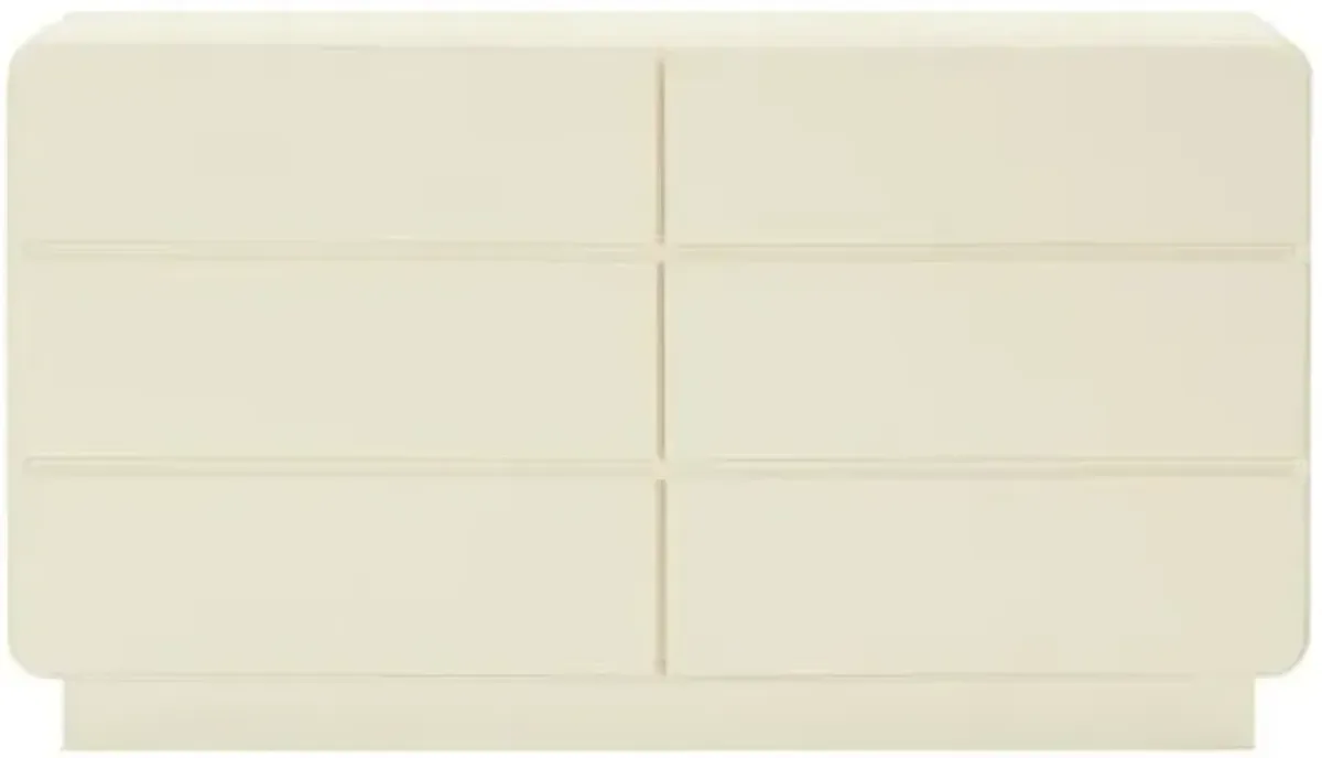 Karlee 6-Drawer Dresser - Handcrafted - White