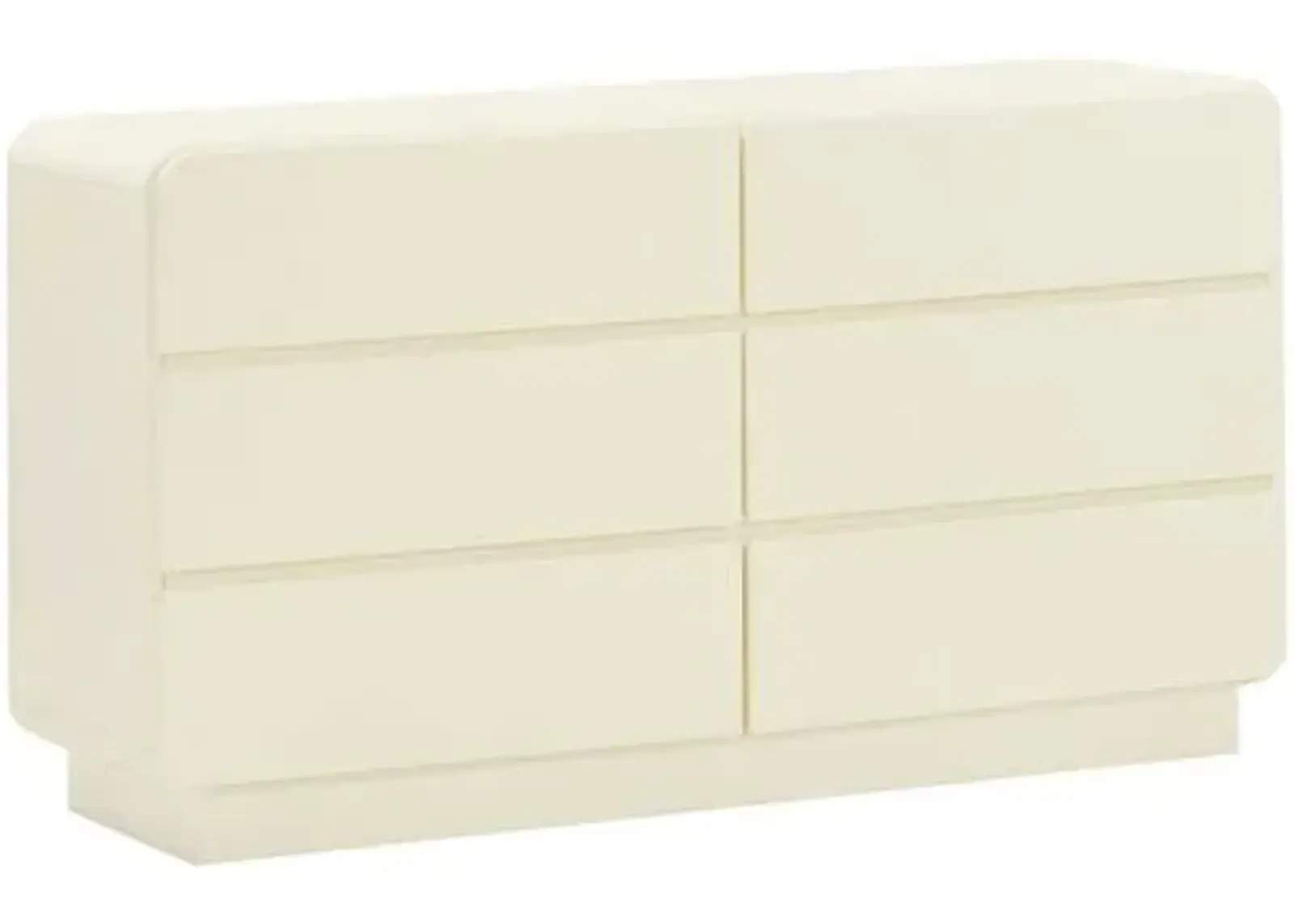 Karlee 6-Drawer Dresser - Handcrafted - White