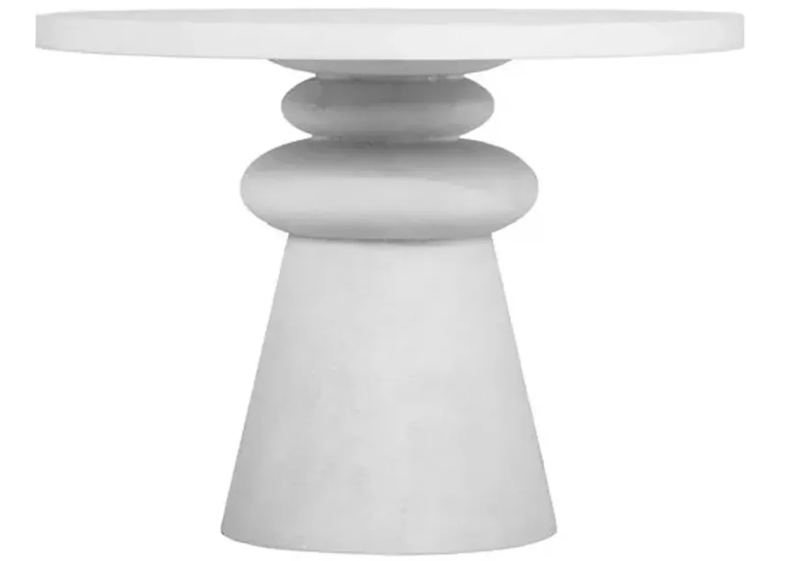 Kenzi 42" Dinette Table - White - Handcrafted