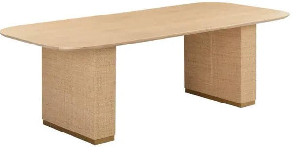 Psalm 96" Rectanglar Dining Table, Natural