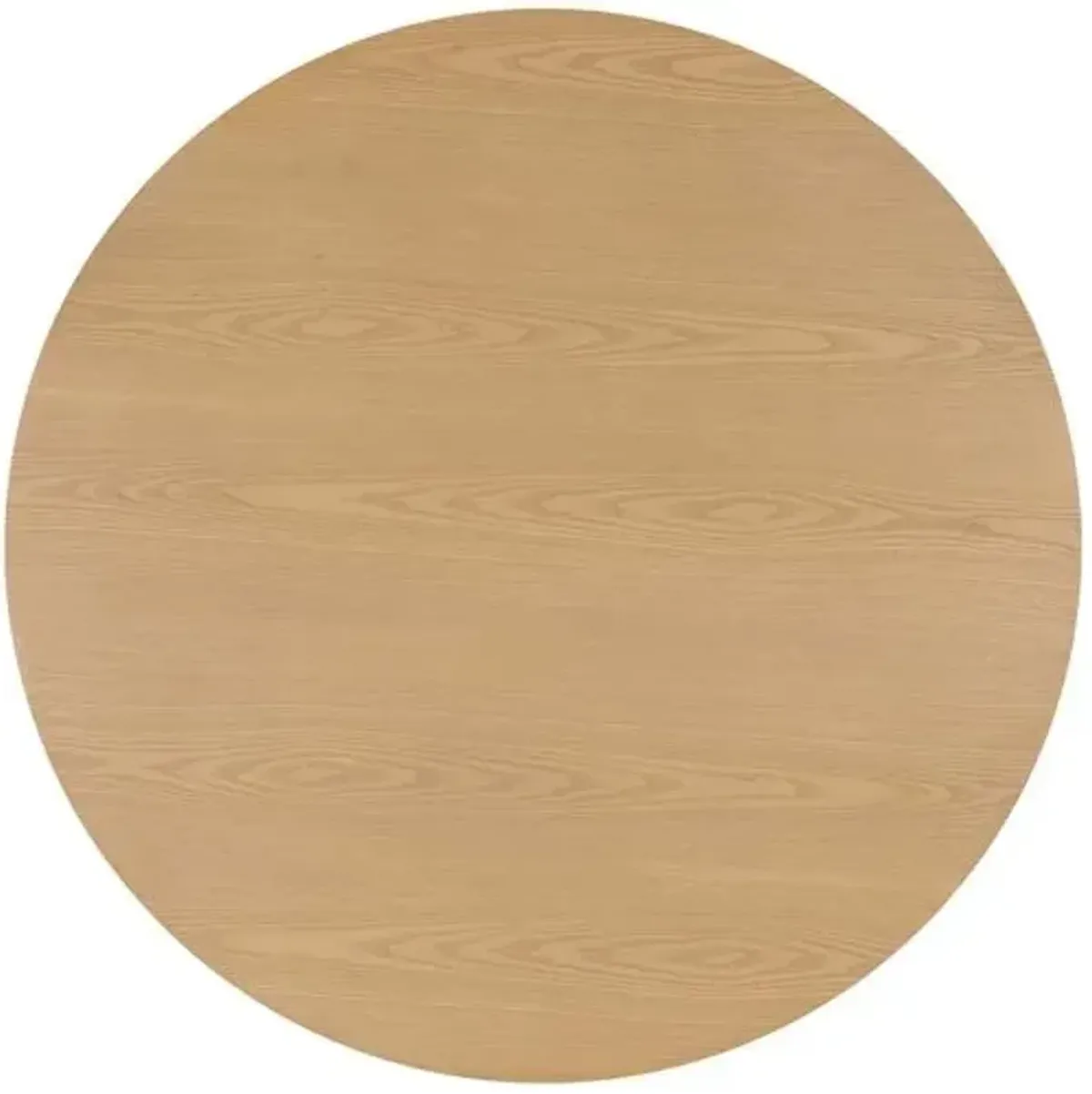 Psalm 49" Round Dining Table - Natural - Handcrafted